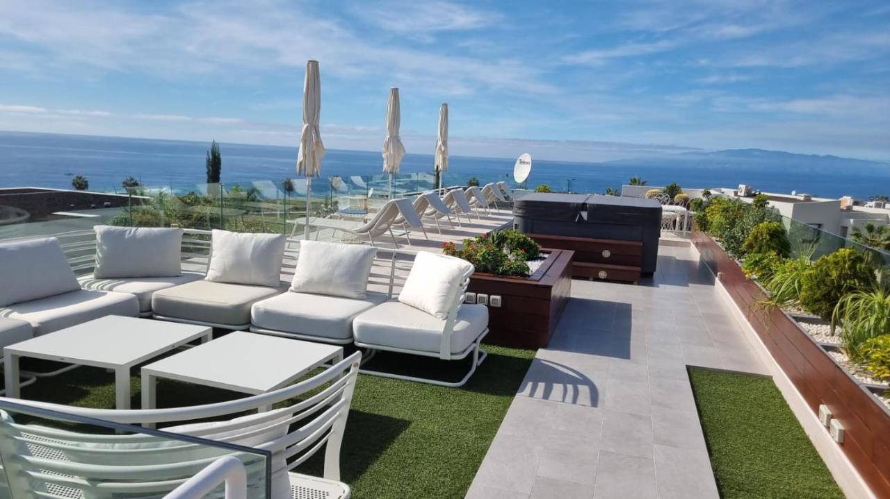 Luxury Villa Rebeka - Heated Pool And Jacuzzi Costa Adeje  Exteriör bild